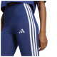Adidas Γυναικείο κολάν Essentials 3-Stripes Cotton Leggings